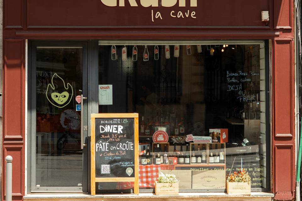 La boutique, rue Fondaudège