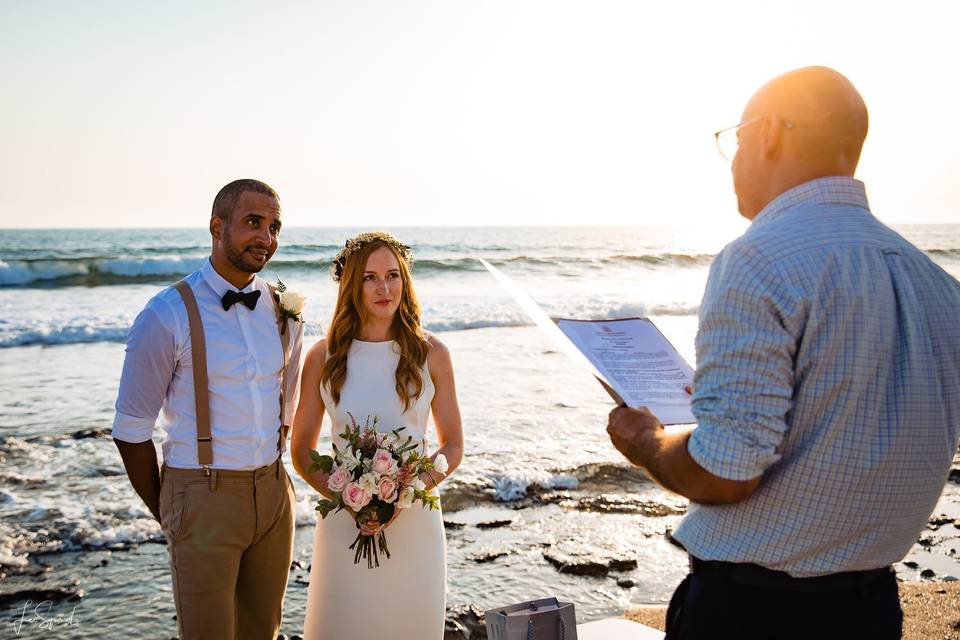 Mariage sur la plage Chypre