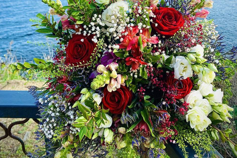 Bouquet colorée