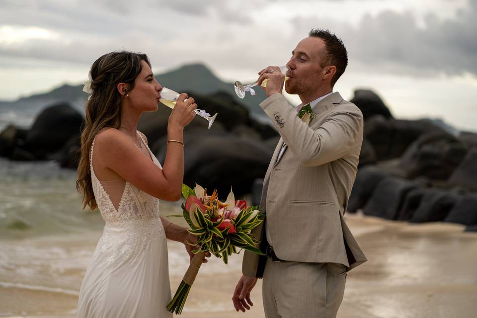 Mariage aux Seychelles