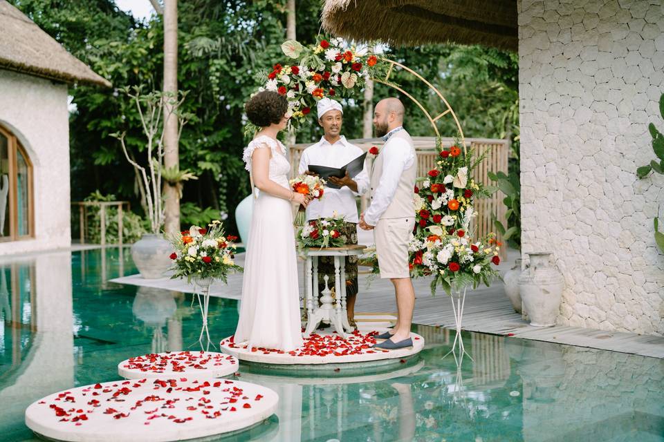 Mariage à Bali