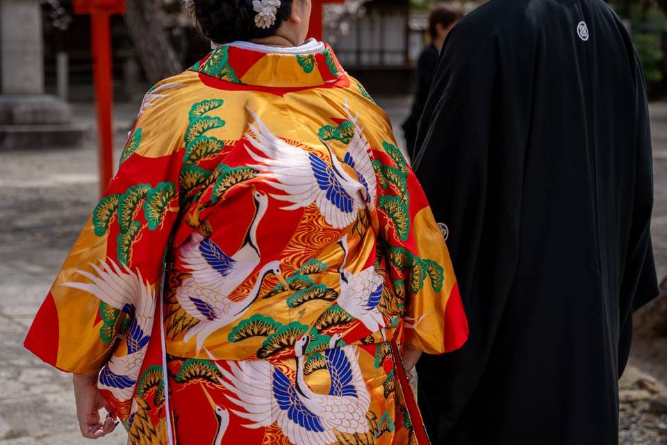 Mariage au Japon