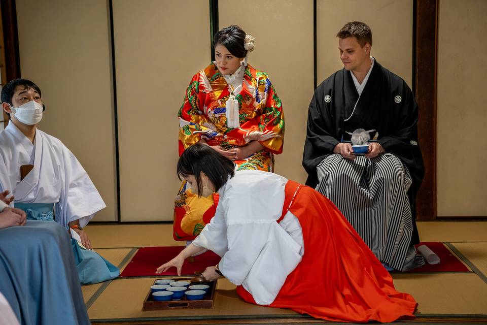 Mariage Shinto traditionnel