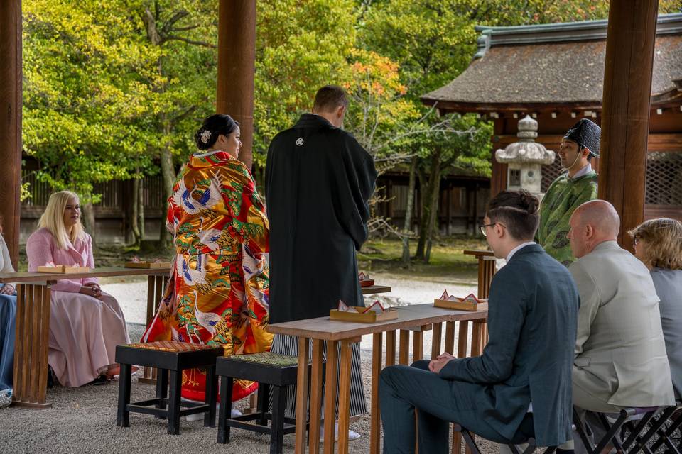 Mariage au Japon