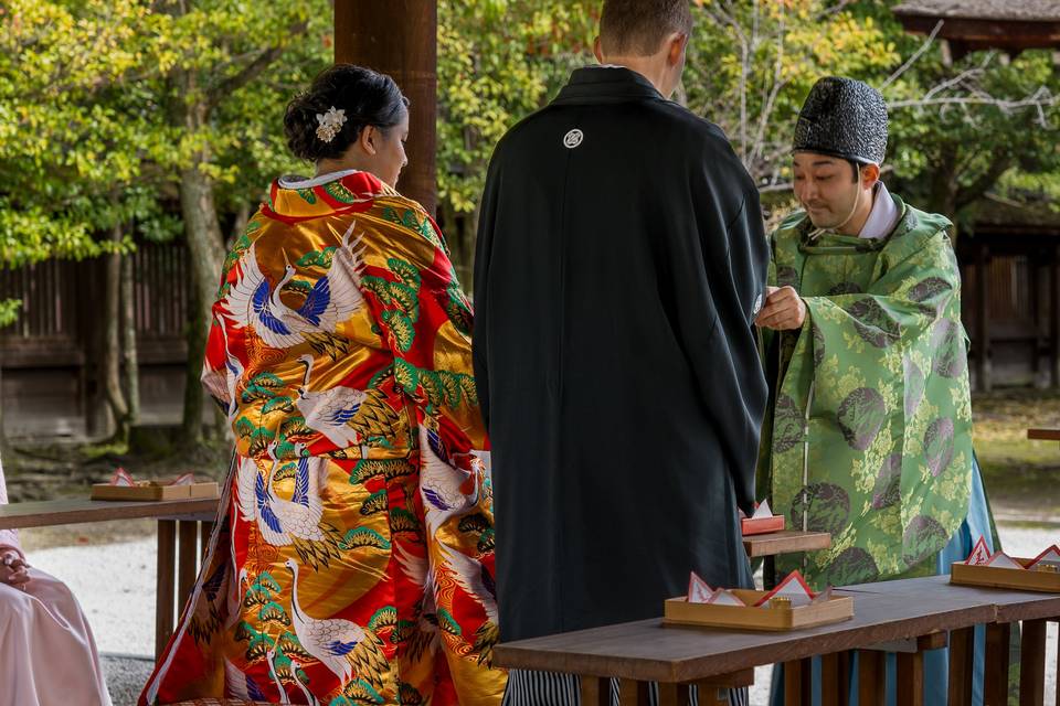 Mariage au Japon