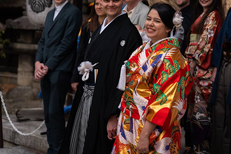 Mariage au Japon