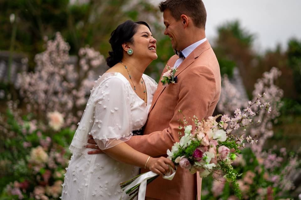 Mariage au Japon - jardin