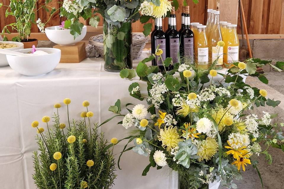 Champêtre aromatique mariage