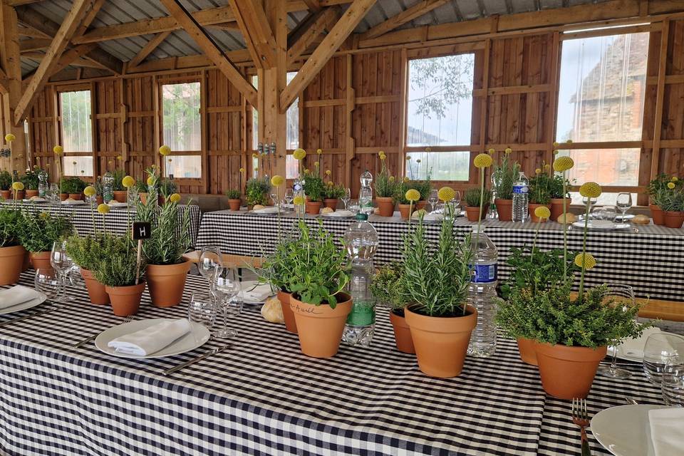 Champêtre aromatique mariage