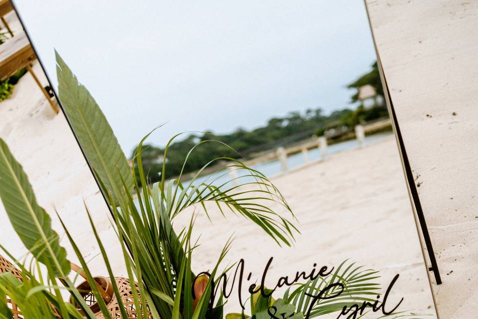 Mariage jungle les landes