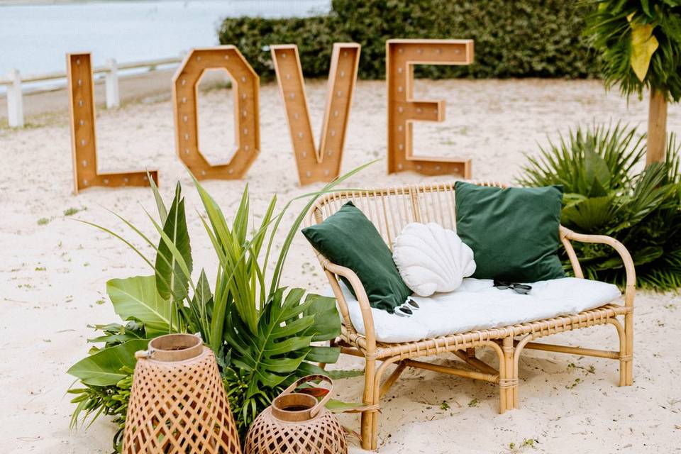 Mariage jungle les landes