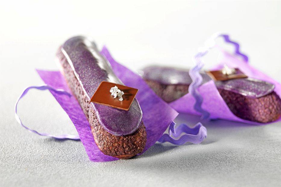 éclairs cassis violette