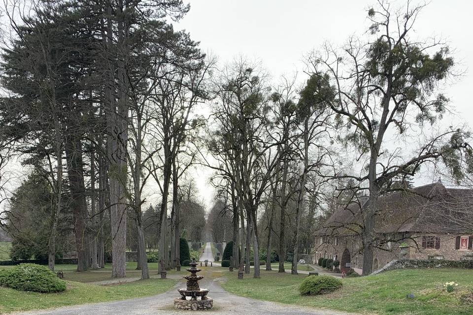 Dépose dans un chateau