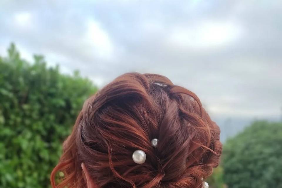 Chignon bohème