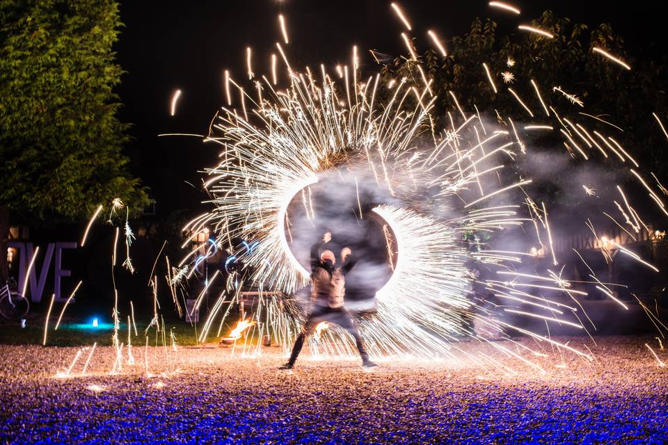 Spectacle de feux