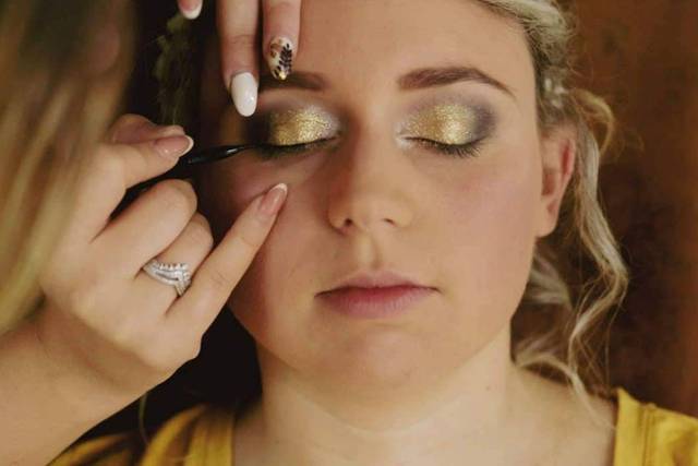 Morgane, maquillage sophistiqu