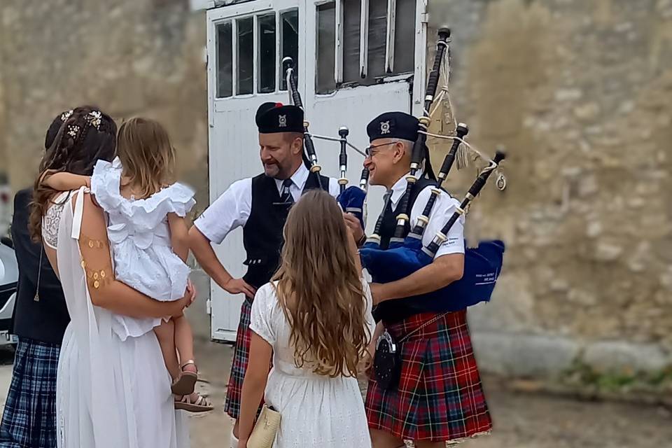 Cérémonie celtique au domaine