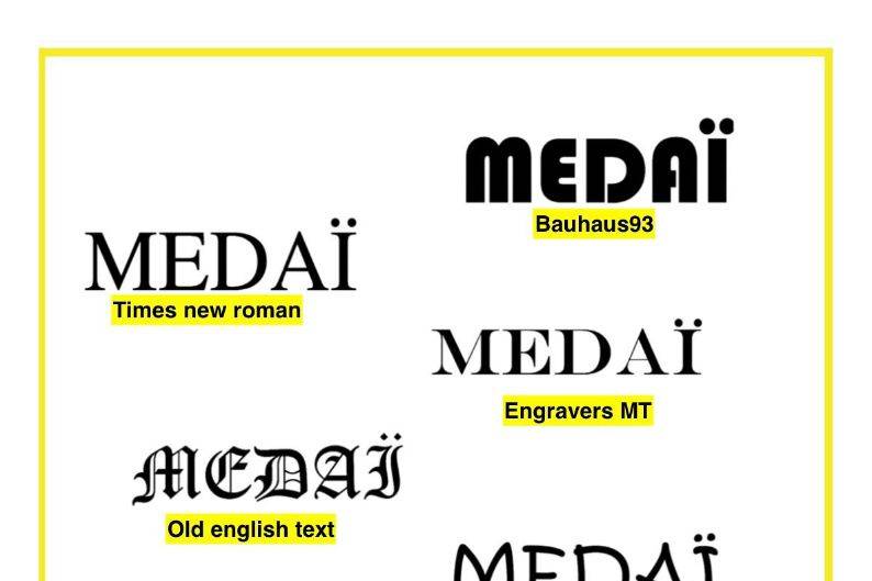 Nos typographies