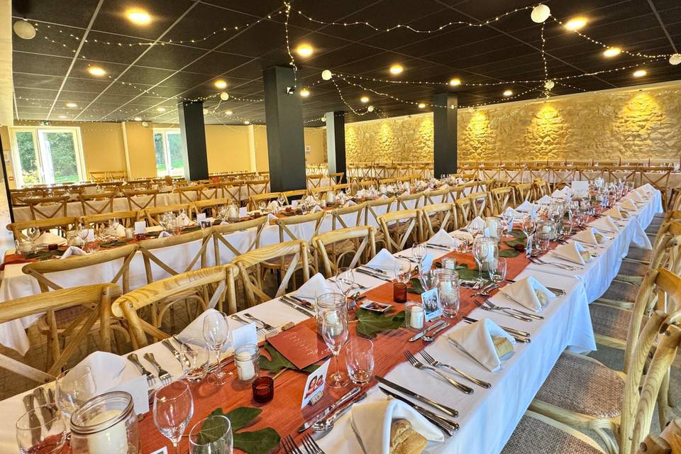 Salle reception 150 pers. max