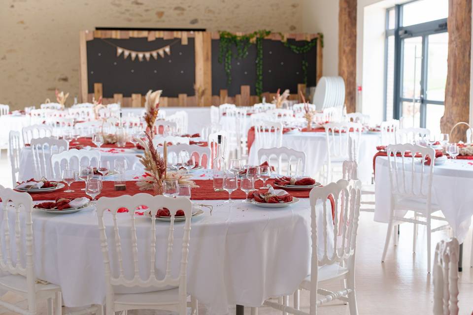 Tables dressées