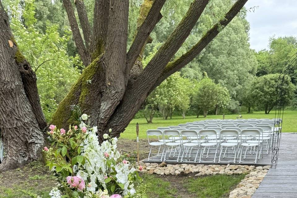Décoration de cérémonie laïque