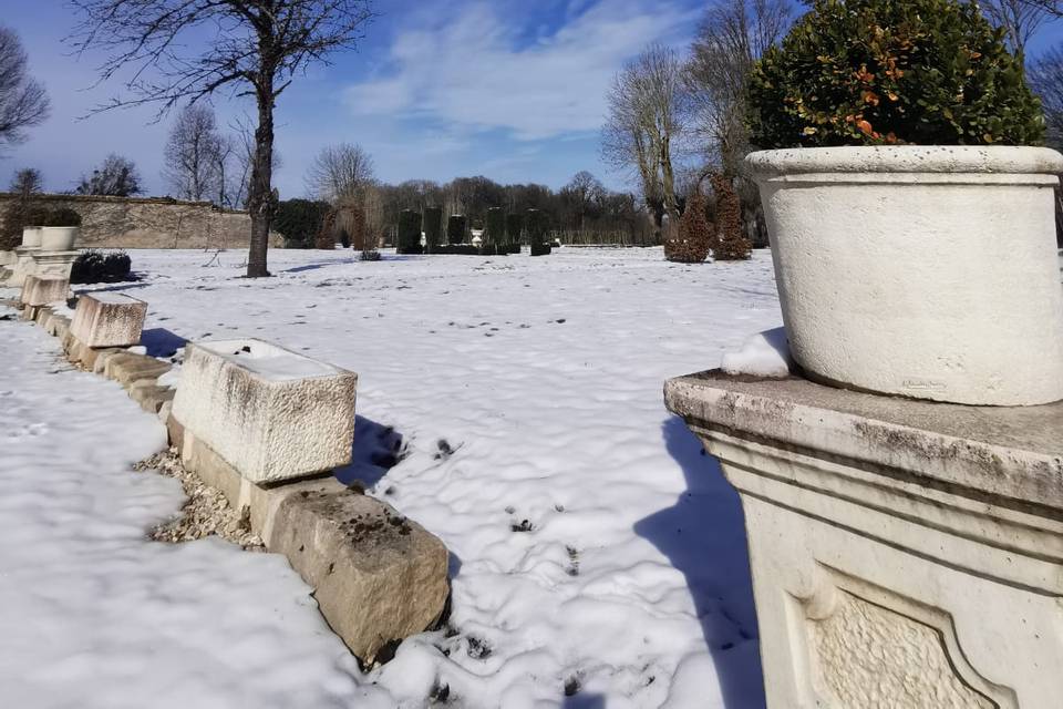 Jardin à la Française hiver