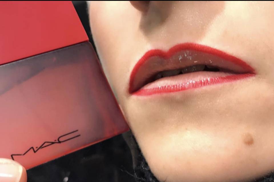 Focus lèvres shooting