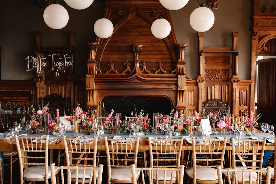 Table colorée