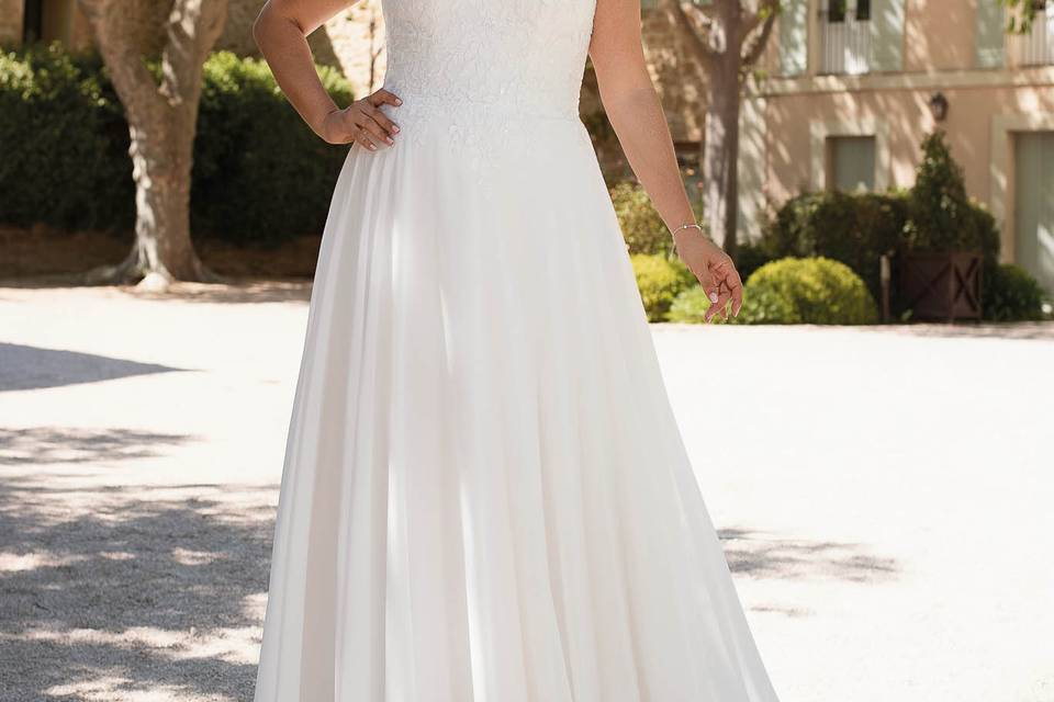 Robe fluide grande taille
