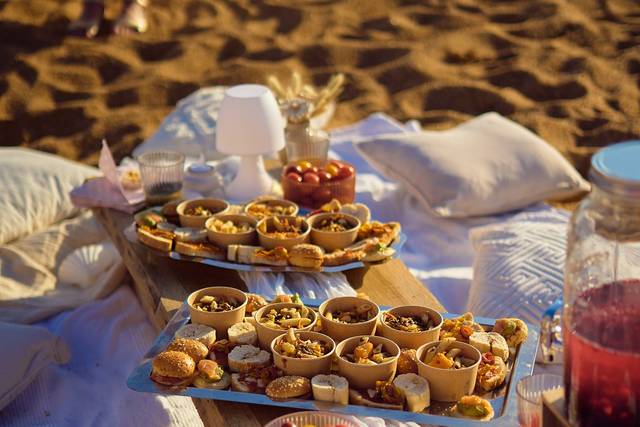 Apéritif en exterieur