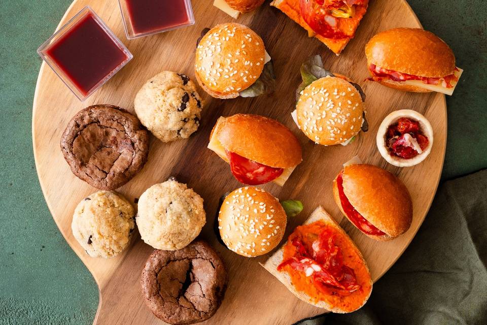 Assortiment de mises en bouche