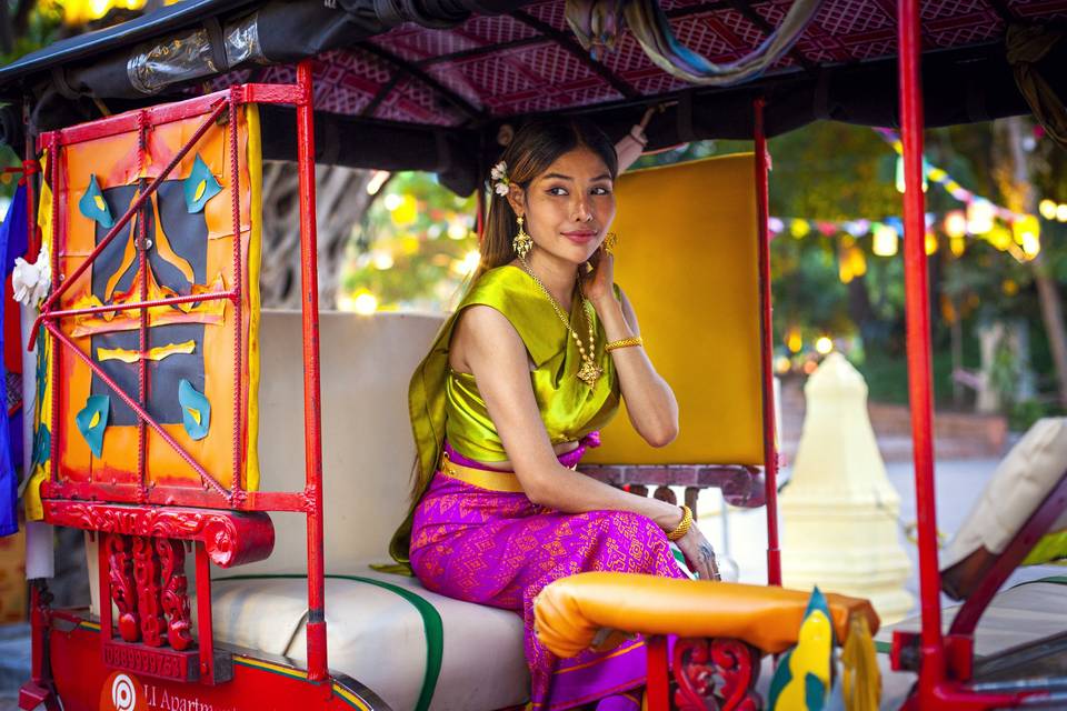 Tenue traditionnelle Cambodge