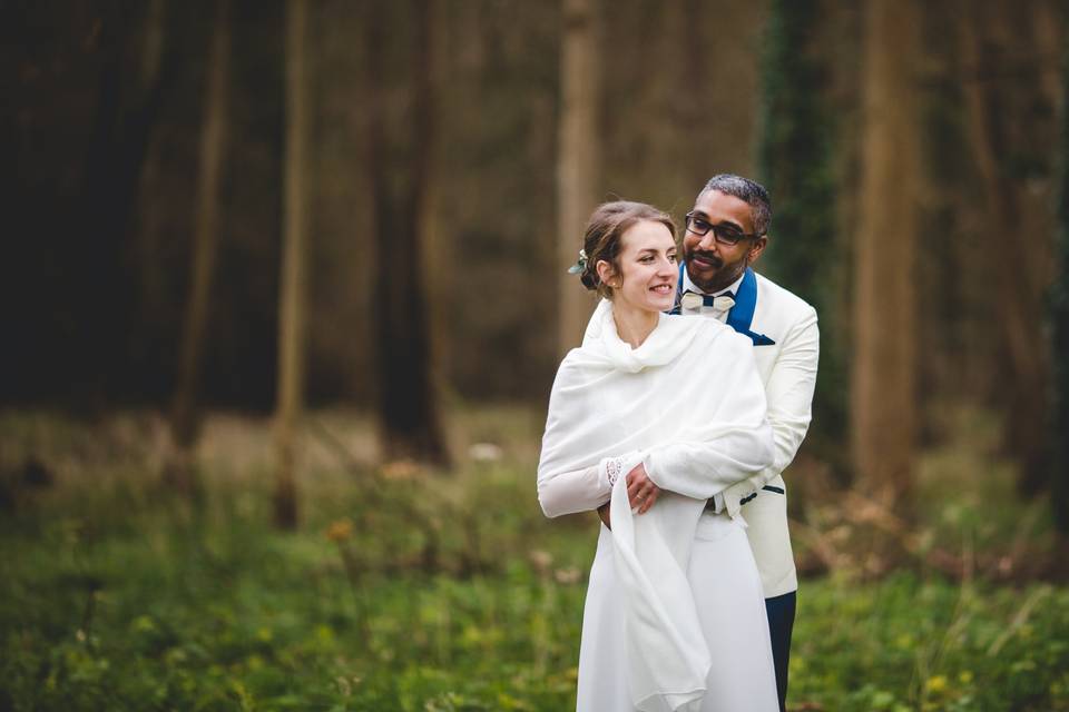 Mariage hivernal en Ile de France