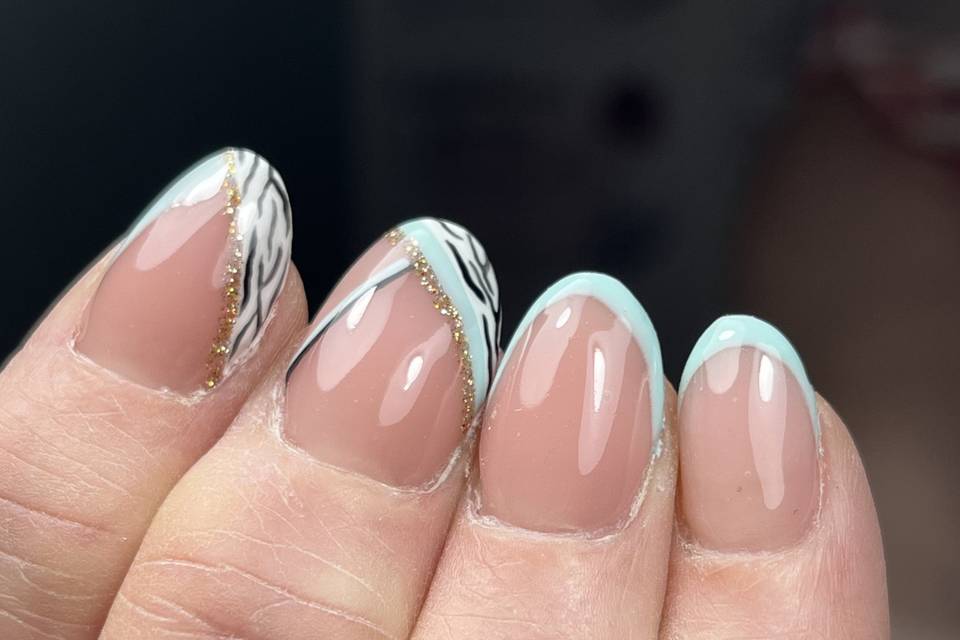 Extension gel French