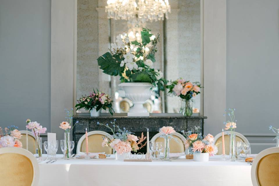 Table d'honneur