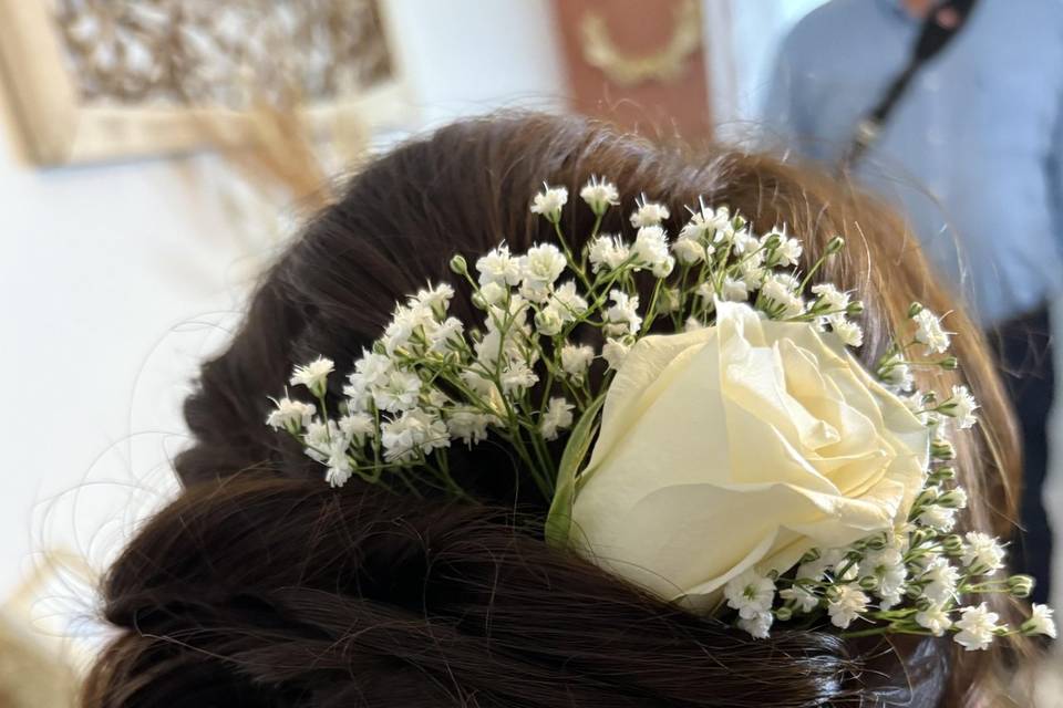 Chignon mariée