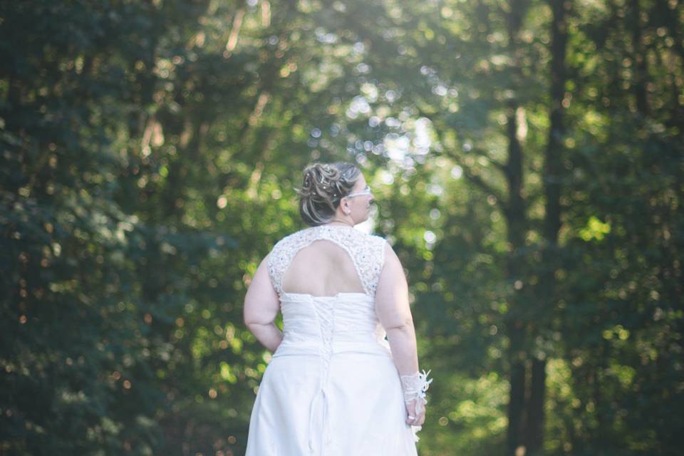 Mariée & bouquet