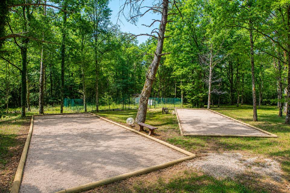 Terrain de pétanque