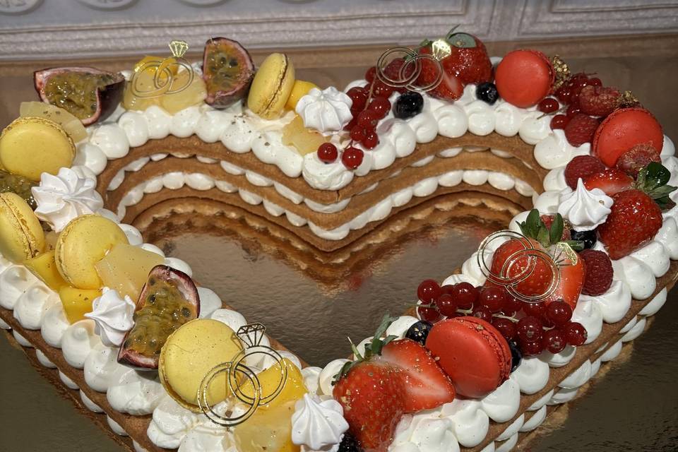 Heart cake