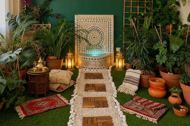 Coin jardin
