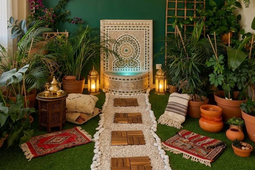 Coin jardin