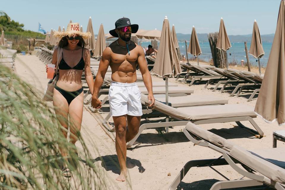 Plage privée