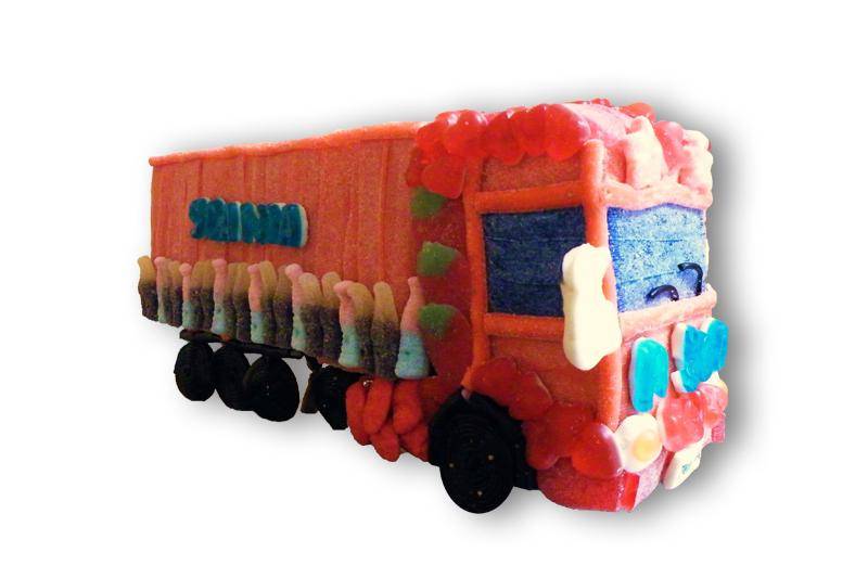 Tracteur en bonbon