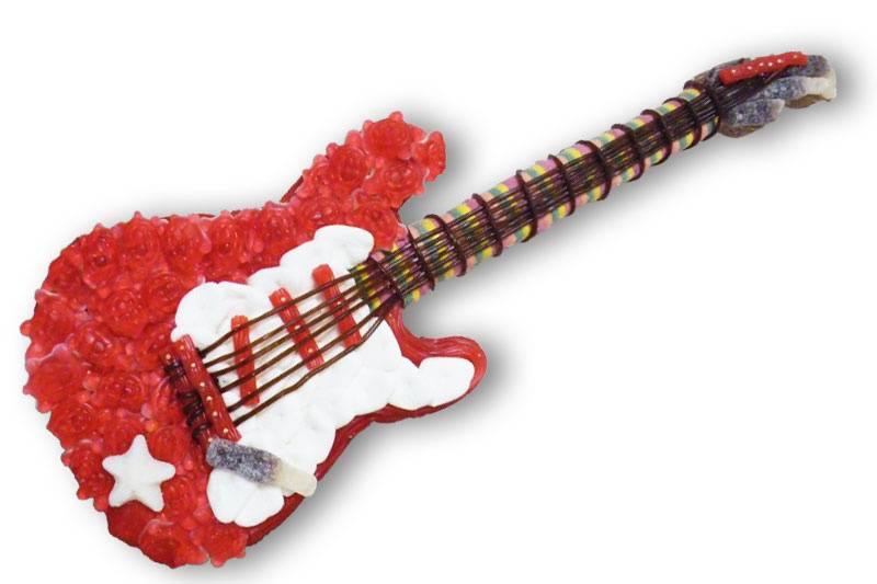 Guitare en bonbon