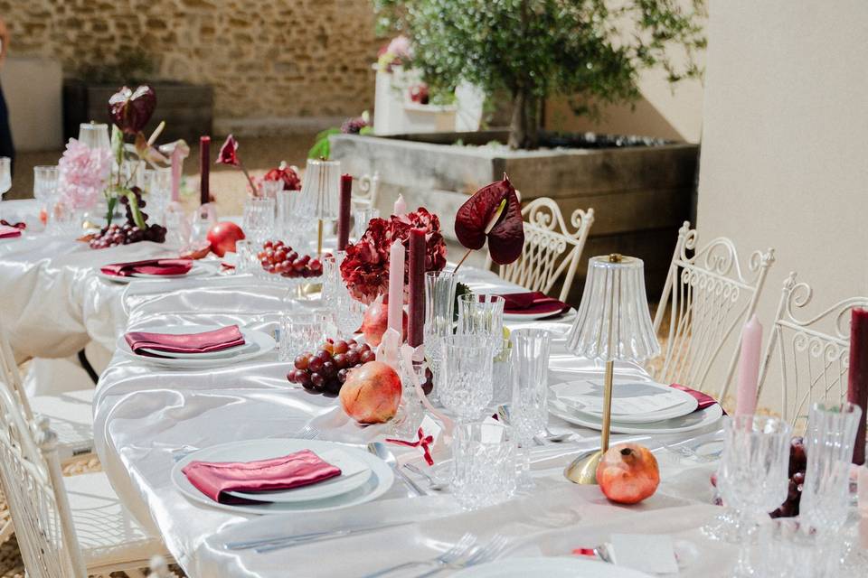 Table dressée
