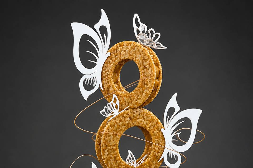 Wedding croque papillon