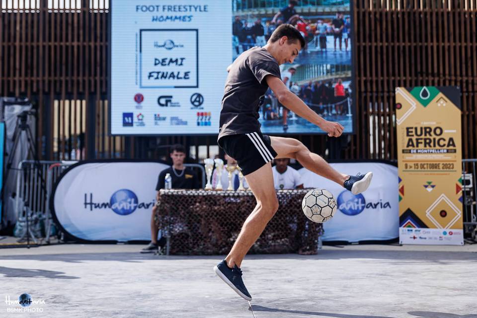 Initiation football freestyle