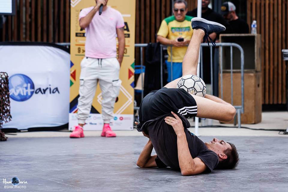 Animation football freestyle