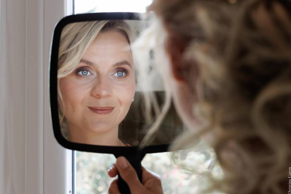 Mise en beauté mariée