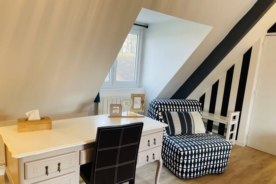 Coin bureau chambre supérieure